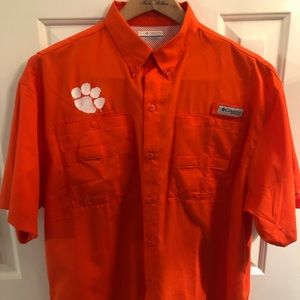 Clemson Short Sleeve Columbia PFG